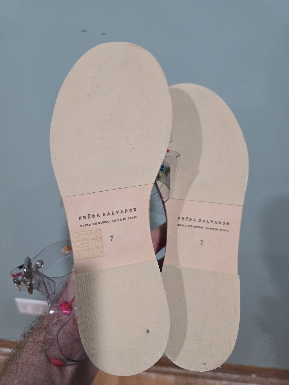 Freda Salvador Sera Fisherman Jelly Sandal in Floral PVC - Picture 3 of 3